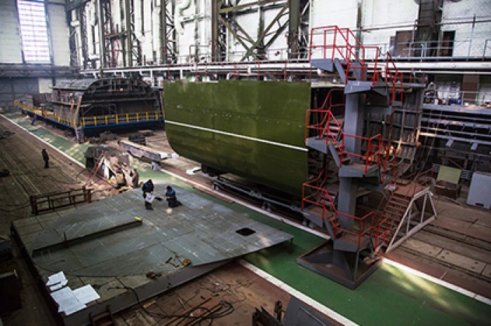 На Амурском судостроительном заводе заложили ракетный корвет «Резкий»