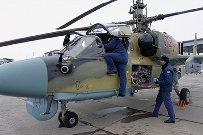На Кубани сформировали новую эскадрилью вертолетов Ка-52