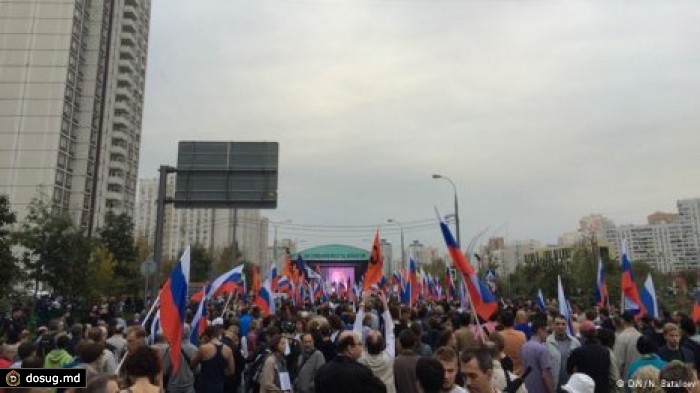 Навальный на митинге "За сменяемость власти" обвинил Кадырова в убийстве Немцова