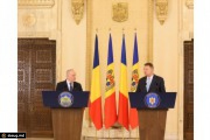 Николае Тимофти провел встречу с президентом Румынии Клаусом Йоханнисом