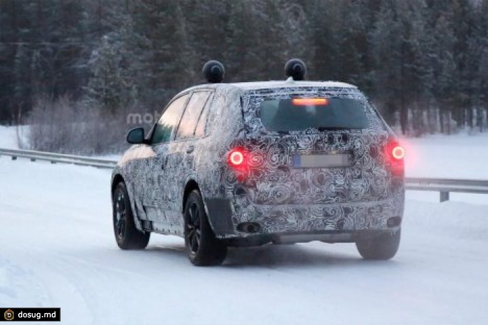 Новое поколение BMW X5 впервые замечено на тестах