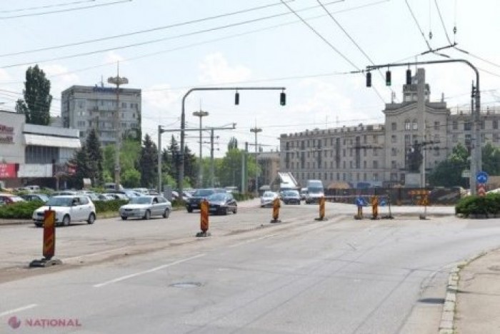 Новое ограничение движения по проспекту Штефана чел Маре