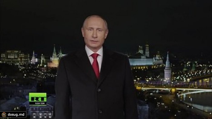 Новогоднее обращение Путина на базе Хмеймим слушали под рев самолетов