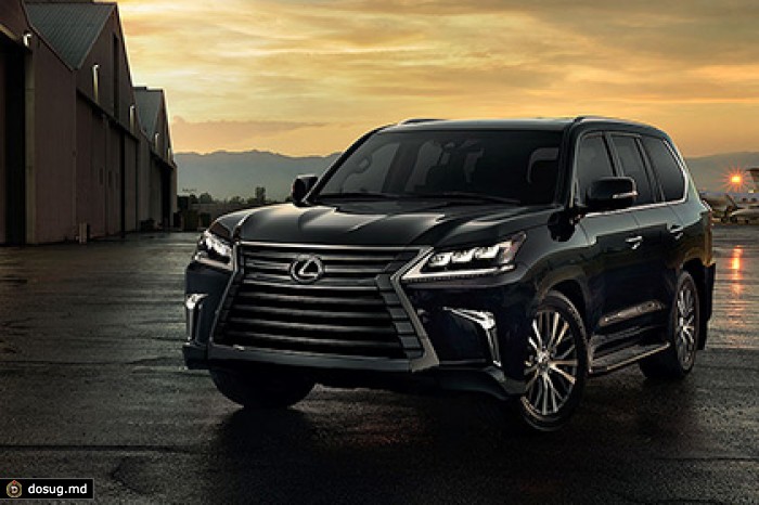 Новый Lexus LX оборудовали часами с GPS