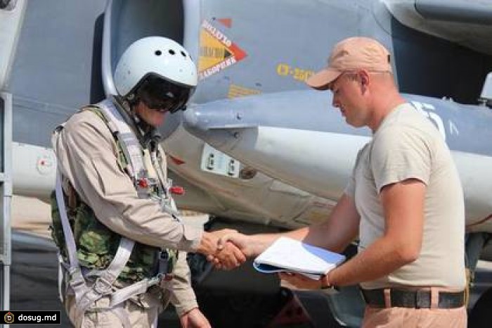 Опубликовано первое фото российского пилота на сирийской базе