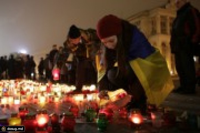 Память жертв голода на Украине почтили в Кишинёве