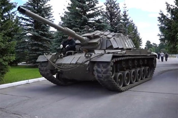 Переданный Израилем танк приехал в подмосковный музей