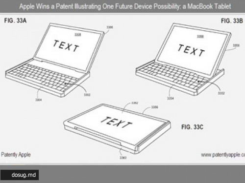 Apple запатентовала новый планшет