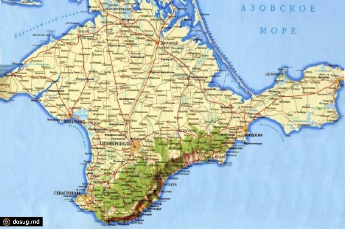 Попытка найти карту с российским Крымом в Москве обернулась провалом