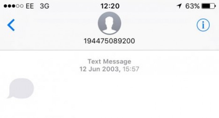 Привет из прошлого: британцы получили SMS-сообщения из 2003 года