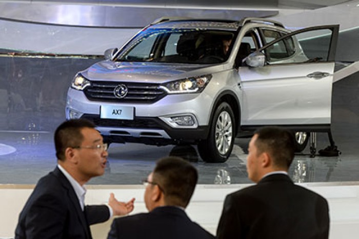 Продажи китайских автомобилей в России сократились в сентябре