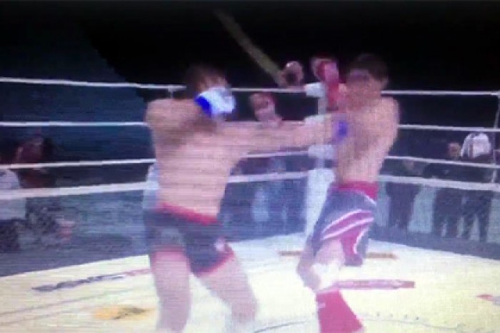 Россиянин отправил в тяжелый нокаут украинца на чемпионате Европы по ММА