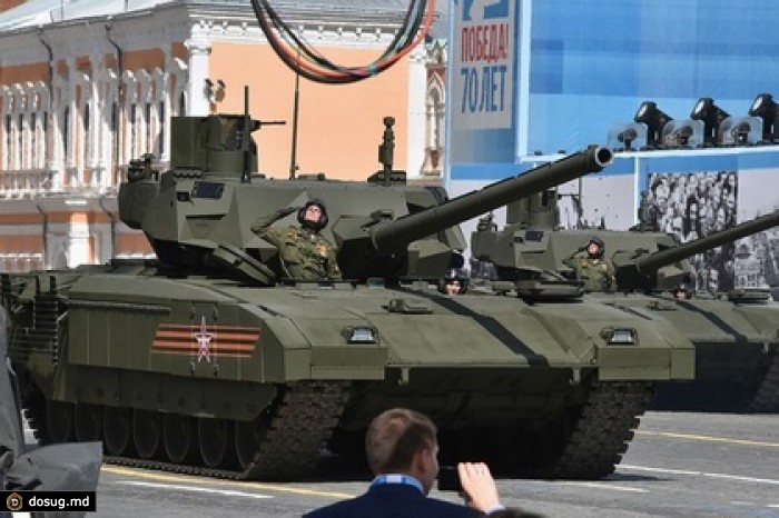 Российская армия получит на вооружение 2300 танков «Армата»