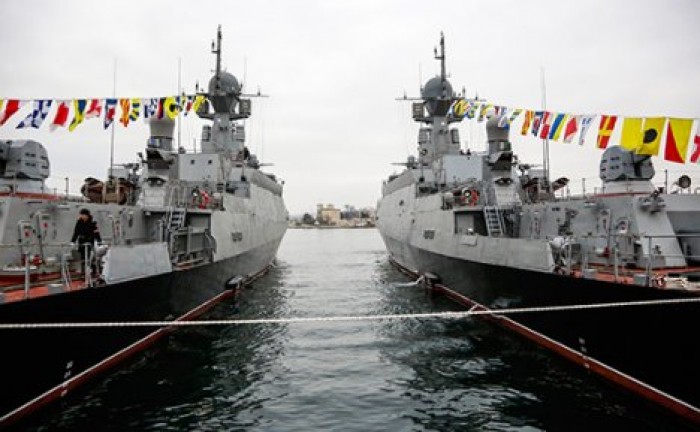 Российские корабли нанесли удар из Средиземного моря по боевикам в Сирии