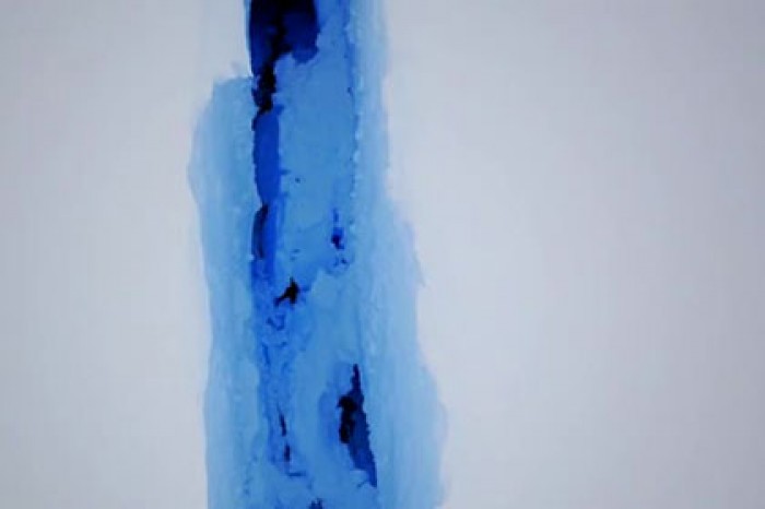 Рост огромной трещины в Антарктиде показали на видео