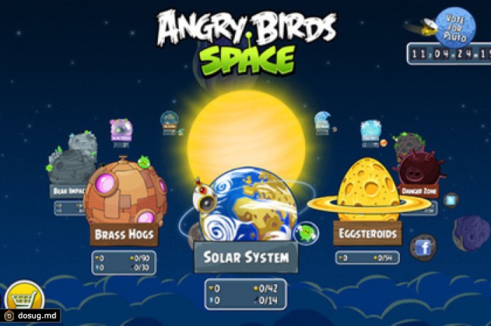Rovio вместе с НАСА создала новую версию Angry Birds