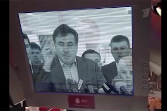 Саакашвили задал вопрос знатокам «Что? Где? Когда?» в пародийном ролике