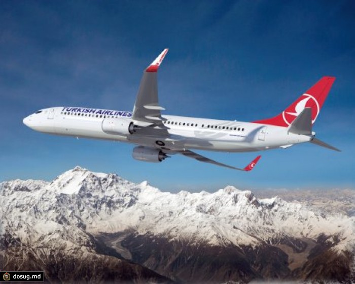 Самолет Turkish airlines совершил экстренную посадку