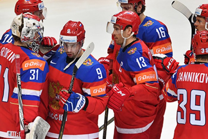 Сборная России одержала пятую победу подряд на чемпионате мира по хоккею