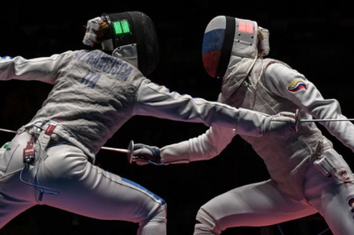 Сборная России завоевала бронзовые медали Олимпийских игр в фехтовании на шпагах
