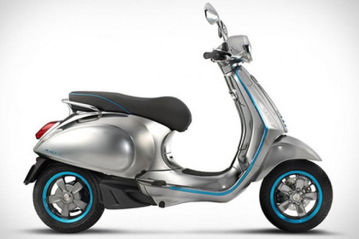 Скутер Vespa стал электрическим