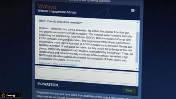 Суперкомпьютер Watson предложил студентам креативные решения проблем человечества