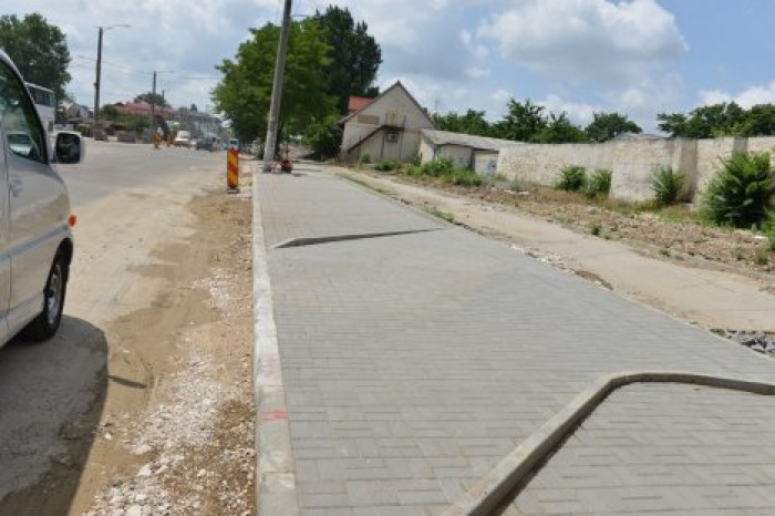 Участок улицы Василе Александри между Албишоара и Александру чел Бун временно перекрыт