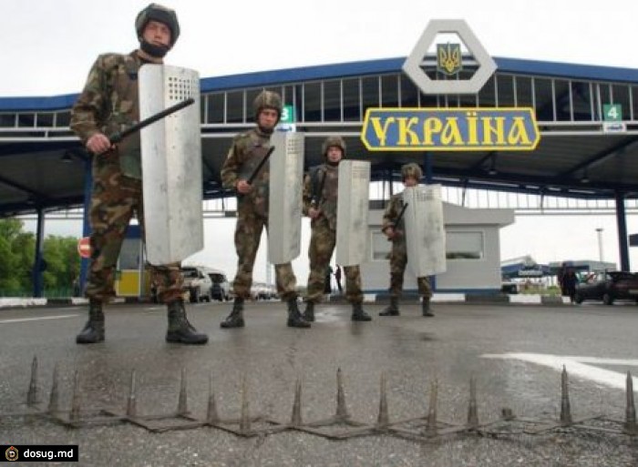 Украина собралась строить "стену" на границе с Молдовой