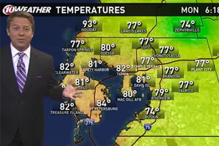 Увлекшаяся Pokemon GO телеведущая случайно попала в эфир прогноза погоды