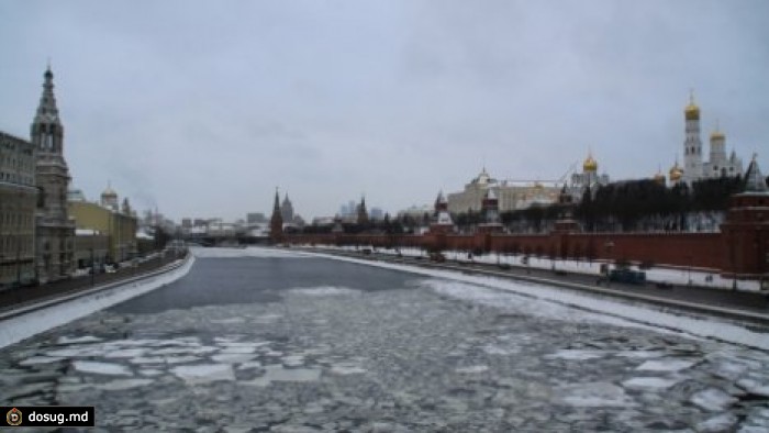 В Москве спасли женщину с дрейфующей льдины