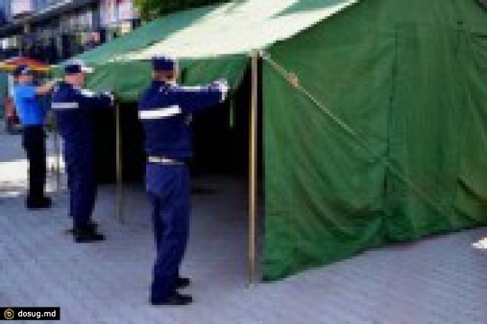 В палатки по оказанию первой помощи во время жары обратились 5,4 тыс. жителей Кишинева
