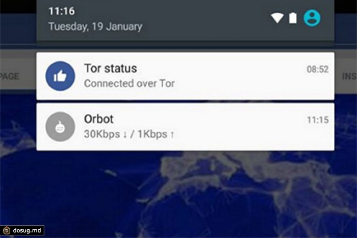 В приложении Facebook для Android появилась поддержка Tor
