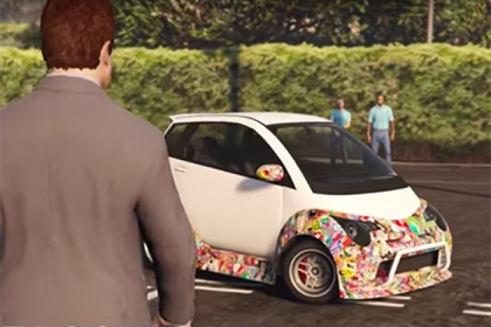 В сети показали разбушевавшийся беспилотный Google Car в игре GTA V