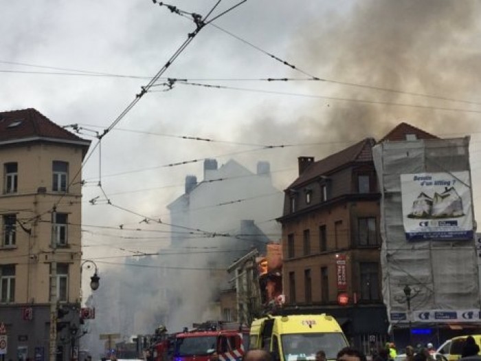 В Брюсселе взорвался четырехэтажный дом