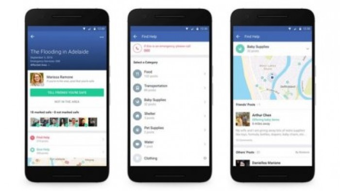 В Facebook добавят опцию взаимопомощи при стихийных бедствиях