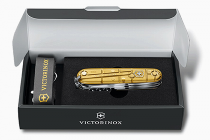 Victorinox позолотил ножи к Олимпиаде