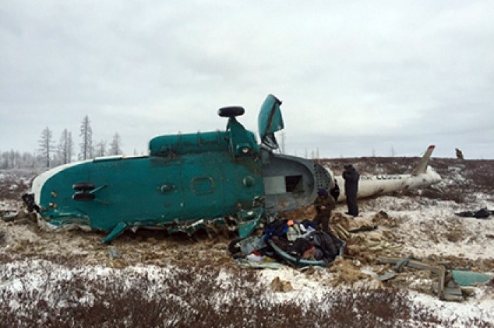 В МАК назвали возможную причину крушения МИ-8 на Ямале