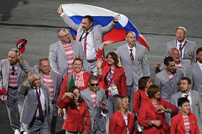 В Минспорта Белоруссии назвали вынос российского флага «порывом души»