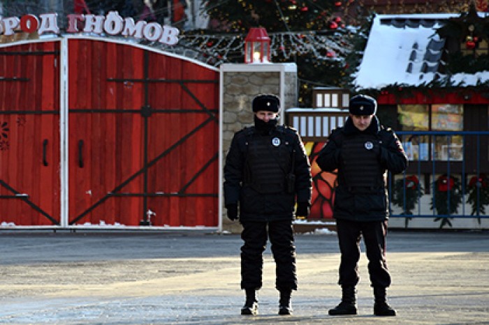 В Москве усилили меры безопасности перед Новым годом