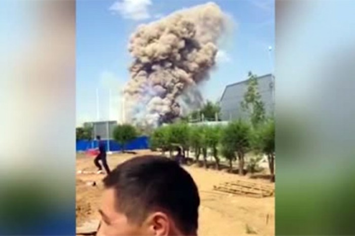 В сети появилась видеозапись пожара ракетного склада на полигоне Ашулук