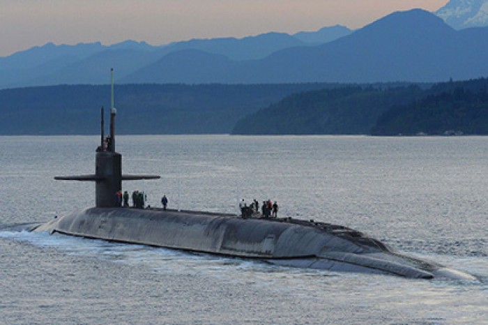В США дали имя головной лодке в новой серии стратегических ракетононсцев