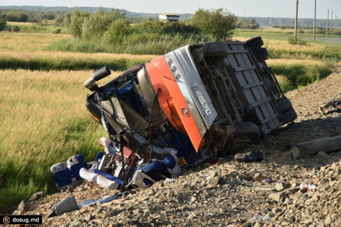 Задержан водитель одного из столкнувшихся в Хабаровском крае автобусов