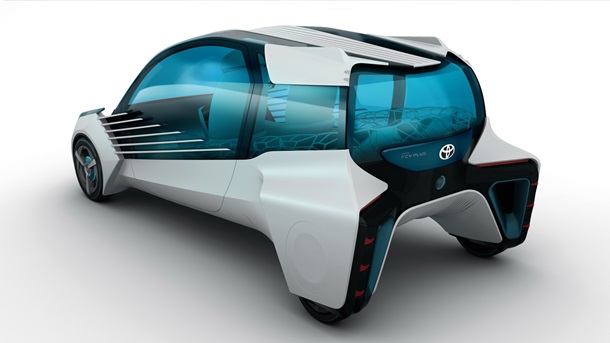 Toyota показала футуристический водородный автомобиль