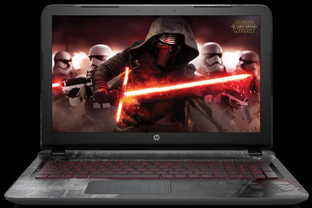 HP выпустила ноутбуки для геймеров Star Wars Special Edition