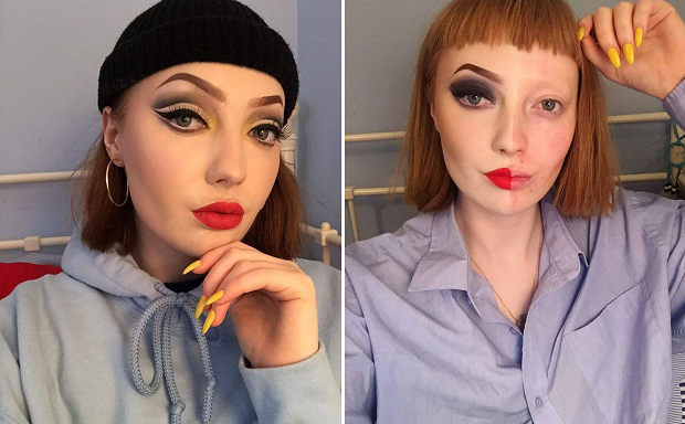 Любительница яркого макияжа выложила в сеть селфи в не накрашенном виде