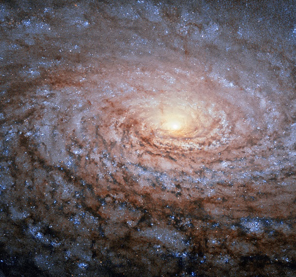Hubble передал завораживающее фото космического Подсолнуха