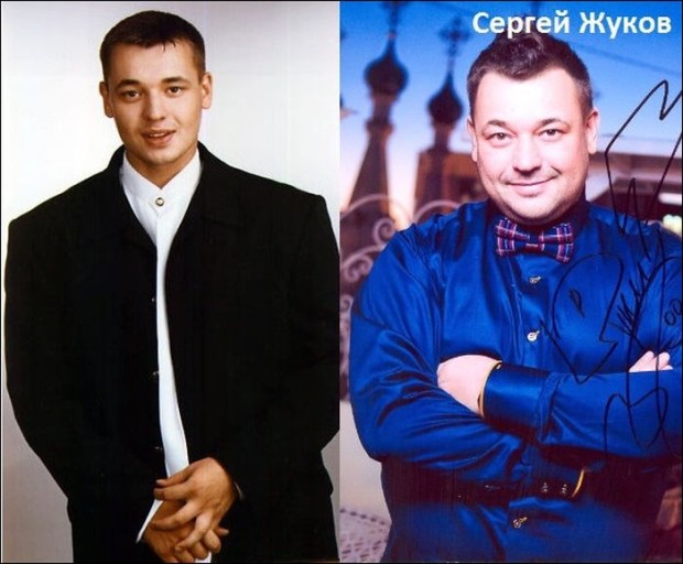 Известные российские поп-исполнители «тогда и сейчас»