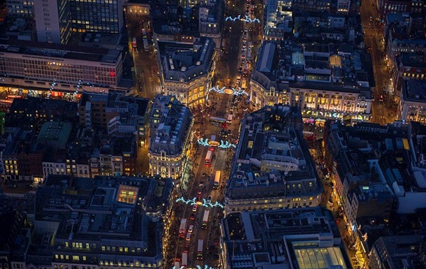Британский фотограф показал Лондон с высоты птичьего полета