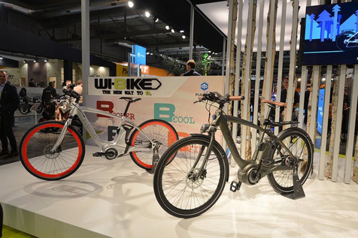 Piaggio Wi-Bike – велосипед с электроприводом