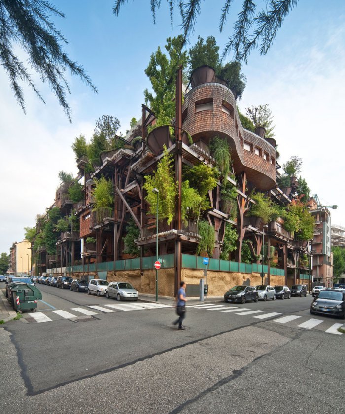 Вертикальный лес Urban Tree House